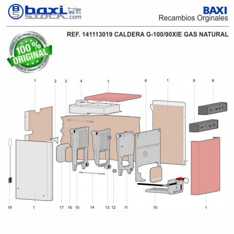 INYECTOR GAS NATURAL TIPO 450 M10 G100