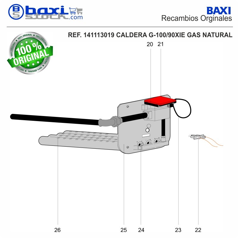 147037143 TERMOSTATO SEGURIDAD 110º