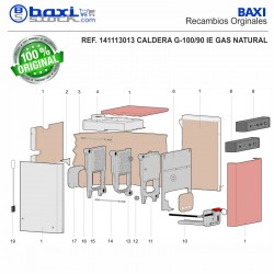 INTERRUPTOR/PULSADOR S83 G100 (5ud)