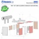 INYECTOR GAS NATURAL TIPO 580 M10 G100