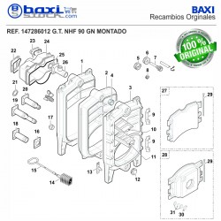 CAJA HUMOS DIAMETRO: 180 NHF 90-115-150