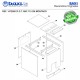 CONTRARROSCA 1/2 X1/4 NHF