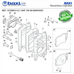 CAJA HUMOS DIAMETRO: 180 NHF 90-115-150