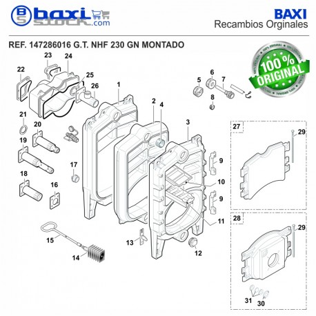 CONTRARROSCA 1/2 X1/4 NHF