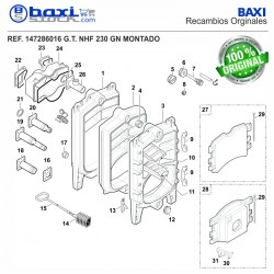 BRIDA DE IMPULSIÓN NHF