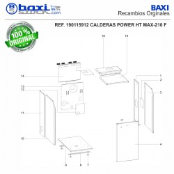 SOPORTE AISLANTE POSTERIOR SGB 215-300