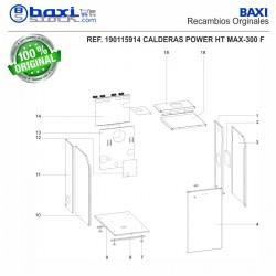 SOPORTE AISLANTE POSTERIOR SGB 215-300