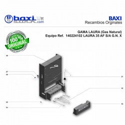 CABLEADO 220V LAURA 30AF