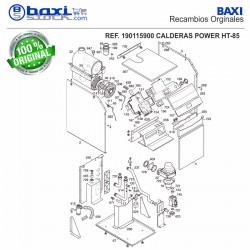 CABLEADO TERMOSTATOS BIOS 45-65-85-100F