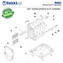 CONECTOR 3 PINES (AMARILLO) ARGENTA/BC MAX