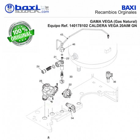 PRESOSTATO CALEFACCIÓN ROCA VEGA