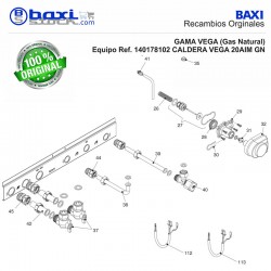 KIT VÁLVULA 3 VÍAS ROCA VEGA