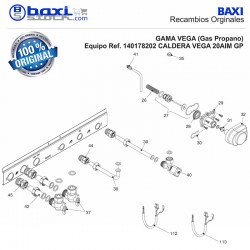 MOTOR VÁLVULA 3 VIAS ROCA VEGA