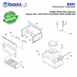 PANEL REFRACTARIO LATERAL DERECHO ROCA VEGA 24 AIM-AIFM