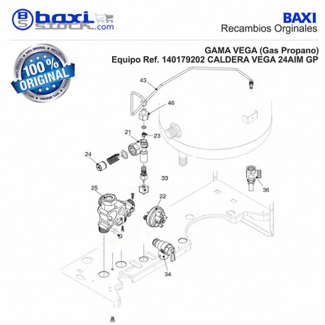 PRESOSTATO CALEFACCIÓN ROCA VEGA