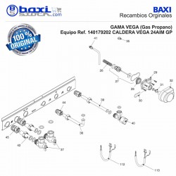 TAPA VÁLVULA 3 VIAS ROCA VEGA