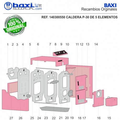 TAPA SUPERIOR P30-5