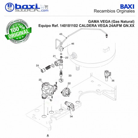 PRESOSTATO CALEFACCIÓN ROCA VEGA