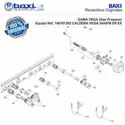 TAPA VÁLVULA 3 VIAS ROCA VEGA