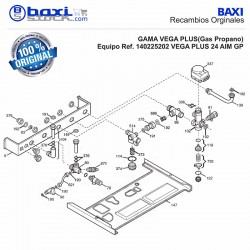 VÁLVULA DE SEGURIDAD 8 BAR ACUMULADOR VEGA PLUS