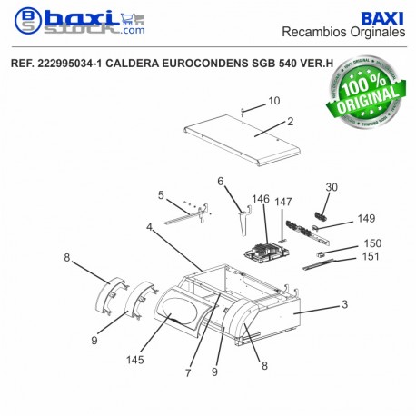 LATERAL DERECHO CUADRO SGB 400-610H